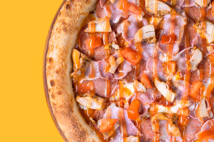 Пицца Мясная с беконом